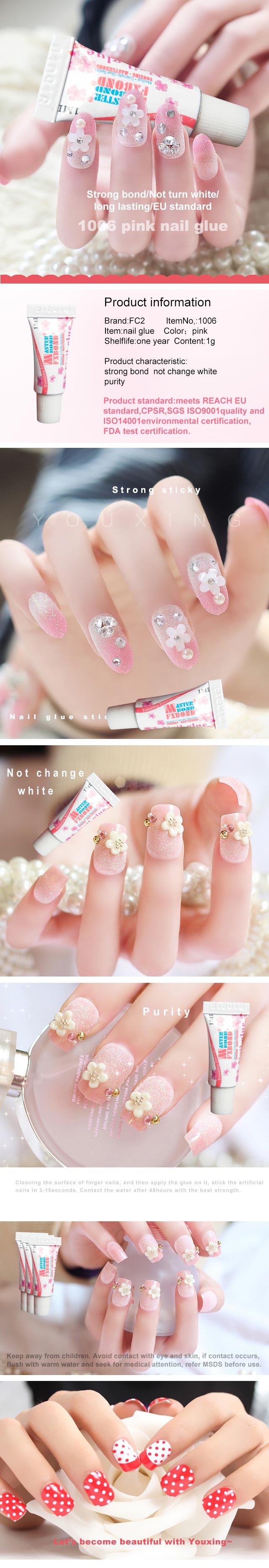1g clear nail glue