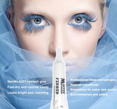 7g 6201 white eyelash glue for strip lashes