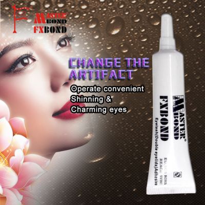 6201-7 grams transparent false strip eyelash glue with tube